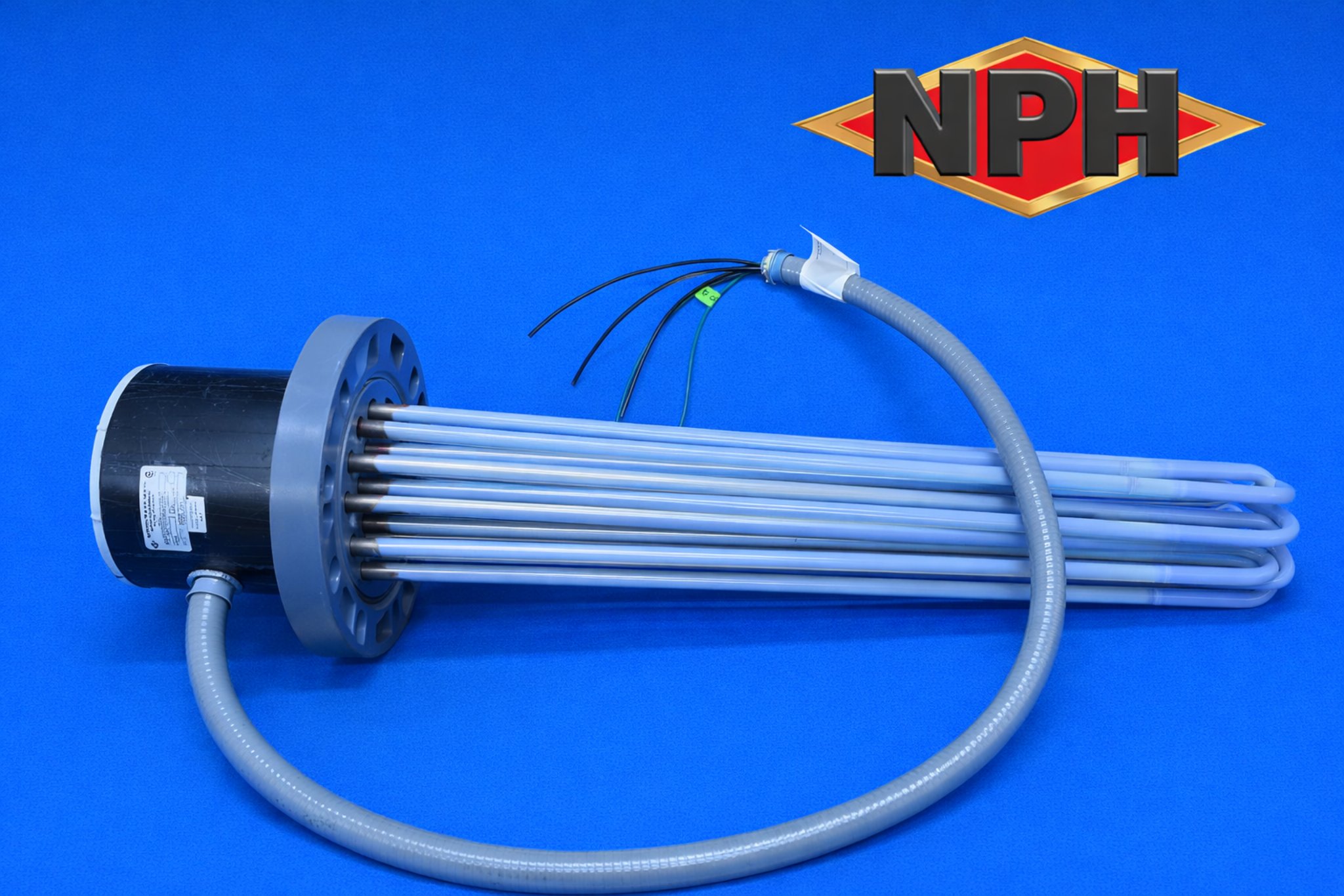 Quartz & Teflon ( PTFE) Immersion Heater-Over The Side